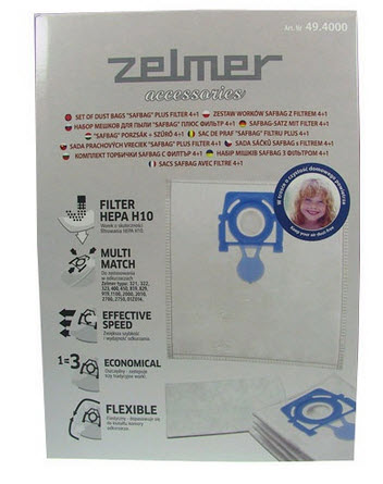 Zelmer SAFBAG 49.4020 porzsk-kszlet  4+1